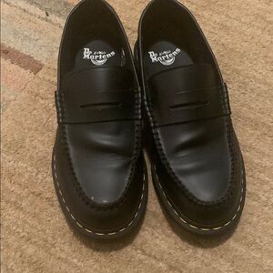 Dr. Martens Black Leather Woman’s  Loafers